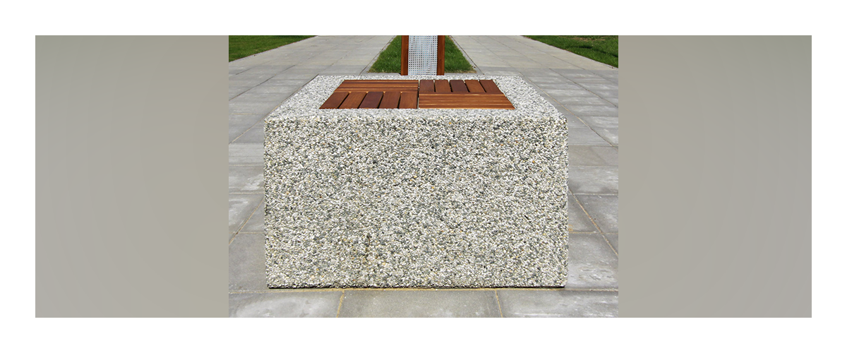 Ławka parkowa betonowa LB325