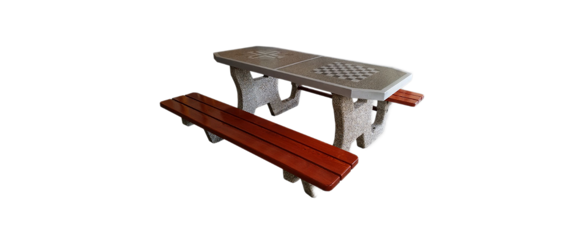 Stół betonowy do gry SG021