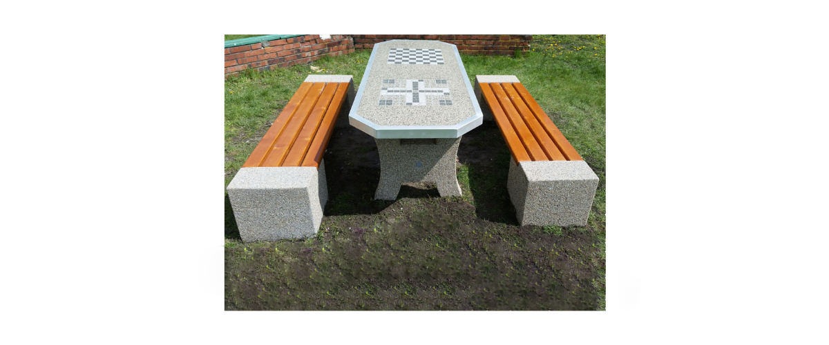 Stół betonowy do gry SG022