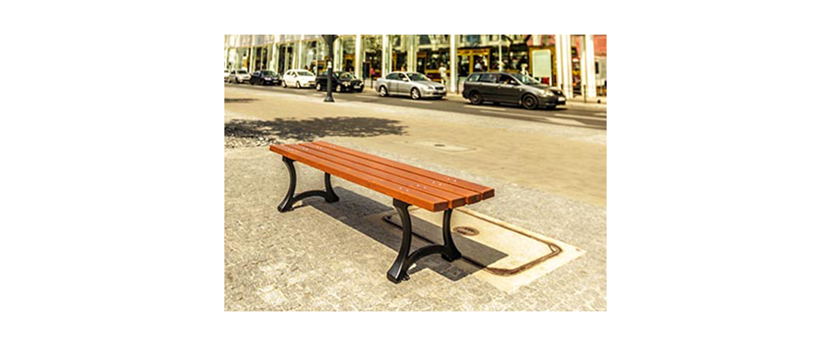 Miejska ławka parkowa L001B